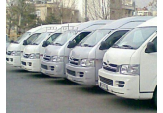 ارائه سرویس ایاب و ذهاب ادارات و کارخانه ها