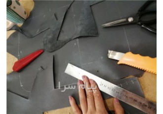 آموزش چرم دستدوز با الگو سازی حرفه ای