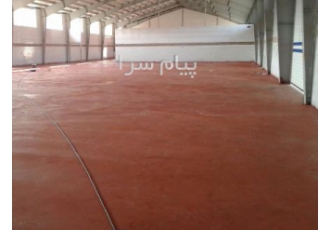 بتن کف با ماله زپروانه ای