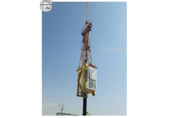 فروش تاور کرین H۲۵ ۱۴ در شهریار فروش تاور کرین H25 14 تناژ 10 تن طول