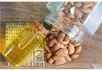 فروش روغن بادام شیرین خالص روغن بادام درختی در مشهد فروش عمده و خرده