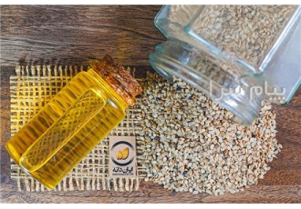 فروش روغن کنجد اصل در مشهد روغن کنجد تضمین کیفیت روغن ارسال در پت های 1