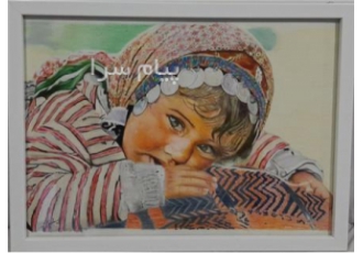 فروش یک عدد تابلو مدادرنگی