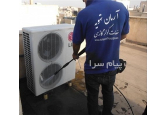 نصب ارزان کولر گازی اسپیلت در تهران و کرج نصب کولر گازی خود را حتما