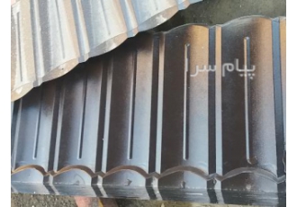 پوشش سقف شیبدار در تهران اجرای آردواز دکرا ورق طرح پرچین طرح سفال تاپ