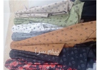 پارچه میکرو کجراه طرحدار قیمت پایین