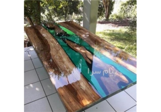 آموزش رزین و چوب (دکوراتور وودگلس و آبستره) در اصفهان آموزش دوره چوب