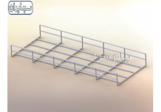 سبد کابل (سینی مش) در تهران سبد کابل سینی مش Wire Mesh Cable Tray