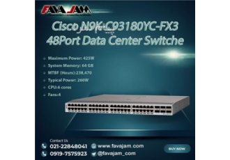 سوئیچ شبکه نکسوس در تهران سوئیچ نکسوس N9K C93180YC FX3 از جمله محصولات