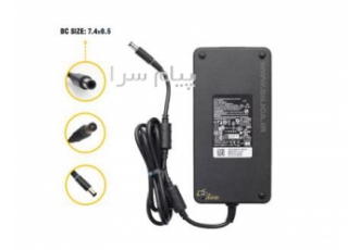 آداپتور لپ تاپ DELL ۱۹ ۵V ۱۲ ۳A در تهران آداپتور لپ تاپ slim case DELL
