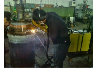 نصب الکتروموتور dc ،به صورت کاملا مهندسی