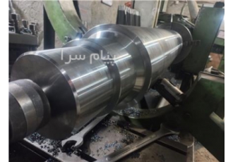 تراش و سنگین تراش غلطک و درام در اصفهان تراشکاری و فرزکاری ساخت درام