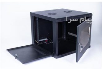 رک سرور دیواری رک شبکه مدل KS۹۶۰DFB در یزد رک دیواری 9 یونیت و عمق 60