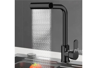 شیرآلات آشپزخانه شیر ظرفشویی هوادیا و چهار حالته مدل CT7151 ظرفشویی