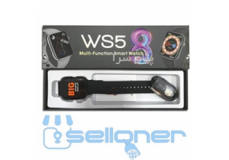 ساعت هوشمند مدل WS۵ در مشهد ابعاد 50 437 211 15mm وزن 50 گرم اندازه