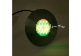 چراغ توکار استخری فوق باریک استیل ۵ وات Ledman مدل ۵SE در تهران جهت