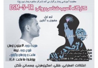 دوره آسیب شناسی روانی بر اساس DSM ۵ TR در تهران دوره آسیب شناسی روانی