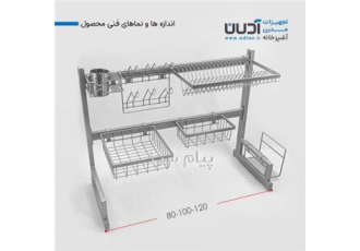 آبچکان پرتابل آدلان در اصفهان آبچکان پشت پنجره دارای دو پایه جهت