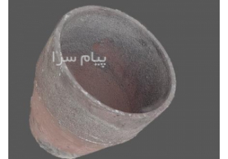 بوته چدنی المینیوم ریزی