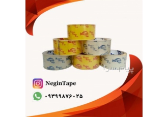 نوار چسب کریستال پنج سانتی 90 یارد نگین (تولیدکننده)