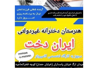 هنرستان دخترانه غیردولتی ایران دخت در اراک هنرستان دخترانه غیر دولتی