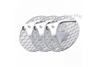 اکسس پوینت بی سیم میکروتیک مدل LHG ۵ بسته ۳ عددی این محصول با سرویس