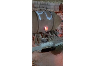 کوره ذوب فلز در اصفهان فروش فوری دو عدد کوره چرخشی کوبشی جهت ذوب قطعه