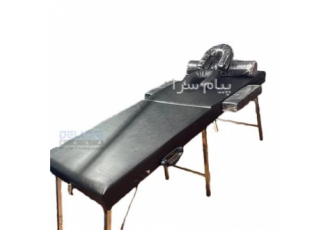 تخت ماساژ پرتابل پایه فلزی عرض 70 سانت PT05 - دلوکس کالا