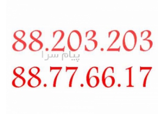 خطوط طلایی ۱۷ ۶۶ ۷۷ ۸۸ و ۲۰۳ ۲۰۳ ۸۸ در تهران دو خط طلایی به شماره
