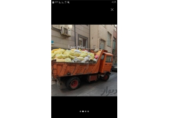 حمل نخاله و خاک و تهیه مصالح ساختمانی ماسه نیسان بادسان ایسوزو در تهران