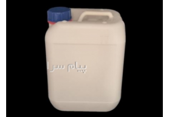 گالن ۴ لیتری دکمه دار کتابی پلاستیکی + درب در قدس تیک صنعت پلاست طراح