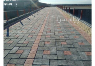 جدول بتنی ، کفپوش بتنی مناسب پیاده رو