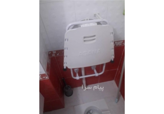 مرکز فروش توالت فرنگی دیواری تاشو با قیف سیلیکنی (آسانا)قیمت توالت فرنگی