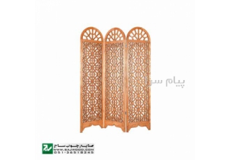 پاراوان دستساز چوبی پارتیشن متحرک صنایع چوب ساج مدل ۵۰۴ در مشهد
