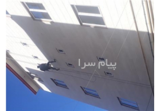 نماشویی ساختمان در تهران بدون داربست شستشو شیشه واترجت شستشو کامبوزیت