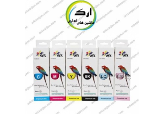 ست ۶ رنگ جوهر پرینتر سابلیمیشن اپسون WOX Sublimation ink برند Epson رنگ