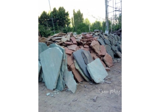 فروش سنگ ورقه ای ، سنگ لاشه ، سنگ مالون کوهی مرادی
