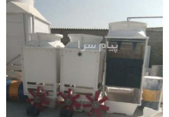 کولینگ تاور برج خنک کننده در اصفهان طراحی ساخت و فروش انواع کولینگ