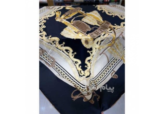 روسری ابریشم قواره بزرگ هرمس Hermes در تبریز روسری ابریشم ابریشم تویل