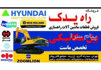 فروش لوازم یدکی بیل مکانیکی زوملاین ، نیوهلند