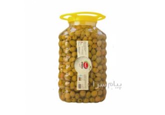 زیتون نخودی در اصفهان زیتون کنسروی با هسته نخودی 6 5کیلوگرم