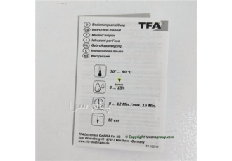 دماسنج و رطوبت سنج آنالوگ صنعتی TFA دماسنج و رطوبت سنج آنالوگ صنعتی TFA