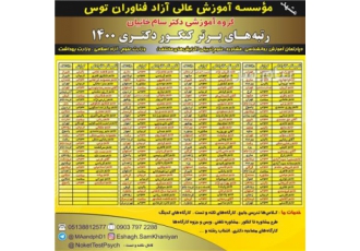 کنکور ارشد روانشناسی کلاس کنکور دکتری روانشناسی در مشهد گروه آموزشی