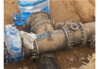 اجرا جوشکاری لوله پلی اتیلن