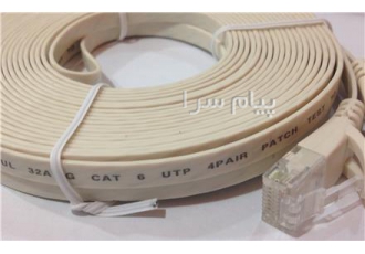 پچکورد فلت HUATONG Flat Cat۶ پچکورد فلت HUATONG Cat6 Cat6 Flat کابل