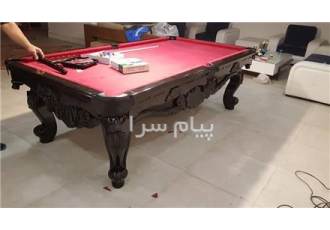 فروش میز بیلیارد و اسنوکر ایرانی و خارجی با لوازم کامل