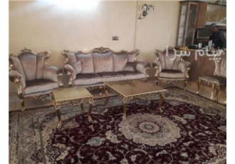 مبلمان 9 نفره با نهارخوری سرویس کامل