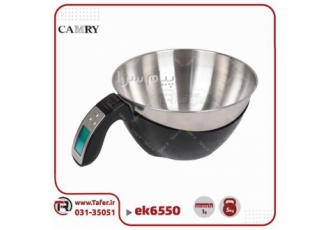ترازوی آشپزخانه کاسه دار ۵ کیلوگرم EK۶۵۵۰ در اصفهان این ترازو ها دارای