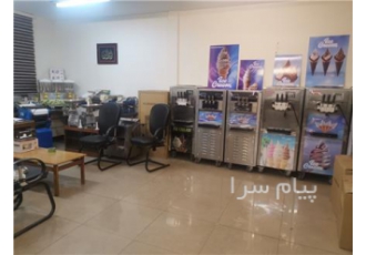 فروش دستگاه بستنی ساز قیفی توربو با موتور امبراکو ایتالیا