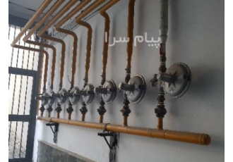لوله کشی گاز فشار قوی ۲ و ۶۰ پوندی در تهران اجرای لوله کشی گاز فشار